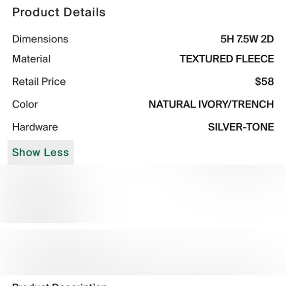 Lulu fleece belt bag . I used it for the weekend it’s in excellent condition - Picture 12 of 12